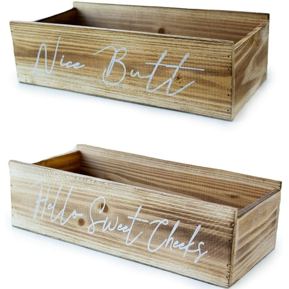 Nice Butt Farmhouse Kitchen Decor for the Home, 2 Sided Nice Butt Bathroom Decor